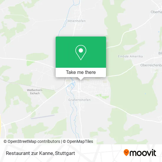 Карта Restaurant zur Kanne