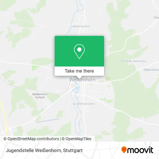 Карта Jugendstelle Weißenhorn