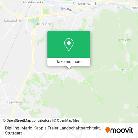 Карта Dipl.Ing. Mario Kappis Freier Landschaftsarchitekt