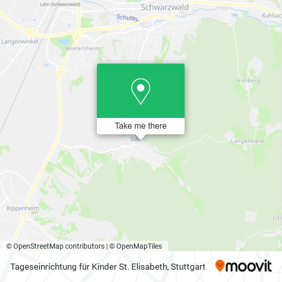 Карта Tageseinrichtung für Kinder St. Elisabeth