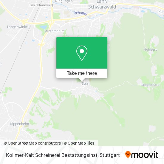 Карта Kollmer-Kalt Schreinerei Bestattungsinst