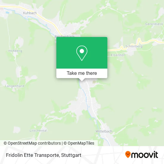 Карта Fridolin Ette Transporte