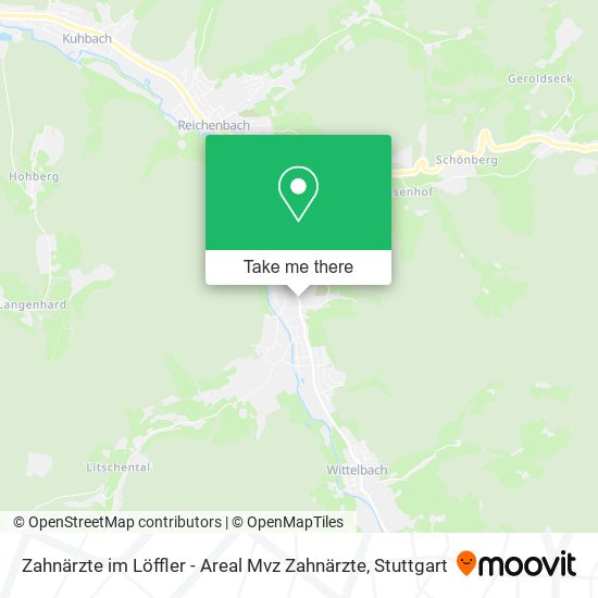 Zahnärzte im Löffler - Areal Mvz Zahnärzte map