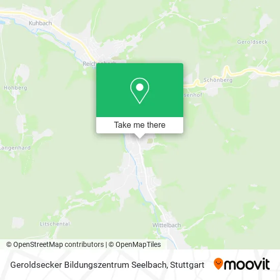 Карта Geroldsecker Bildungszentrum Seelbach