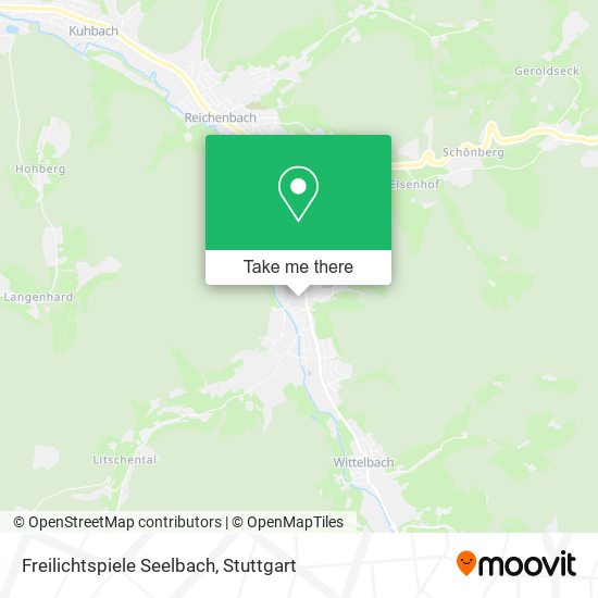 Карта Freilichtspiele Seelbach