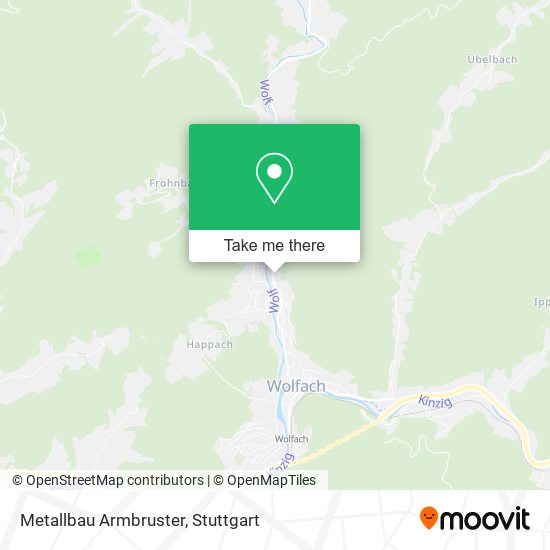 Metallbau Armbruster map
