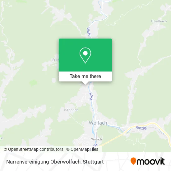 Карта Narrenvereinigung Oberwolfach