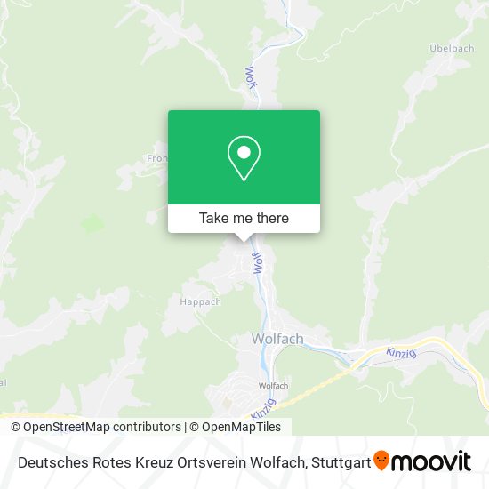 Deutsches Rotes Kreuz Ortsverein Wolfach map