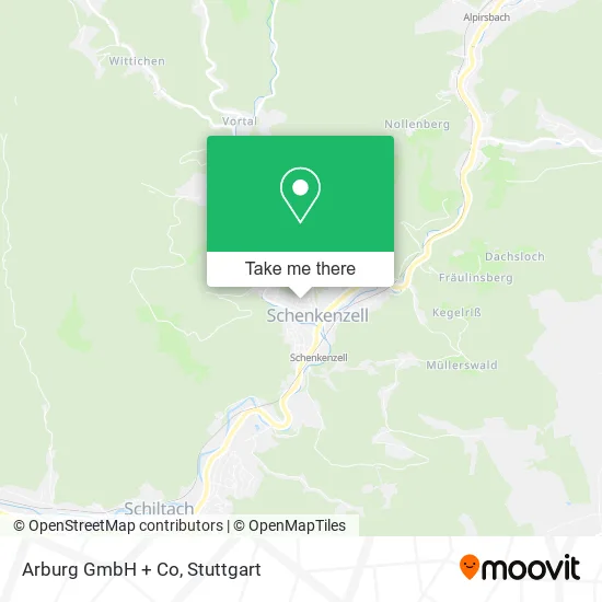Карта Arburg GmbH + Co