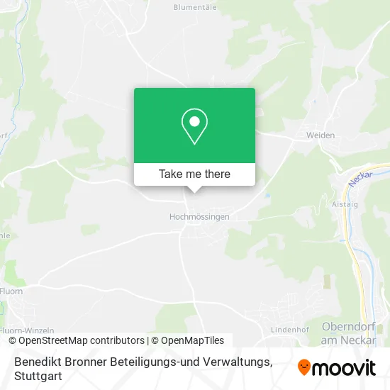 Карта Benedikt Bronner Beteiligungs-und Verwaltungs