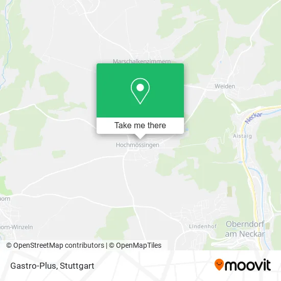 Gastro-Plus map