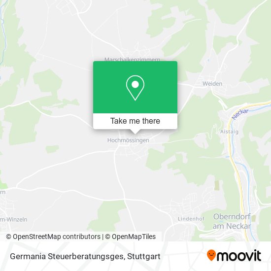 Germania Steuerberatungsges map