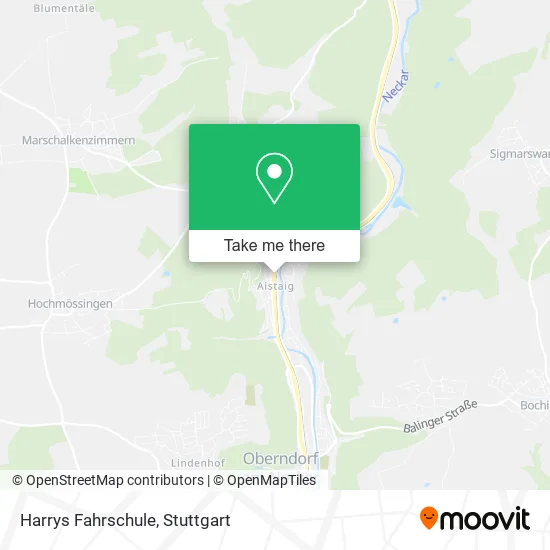 Карта Harrys Fahrschule