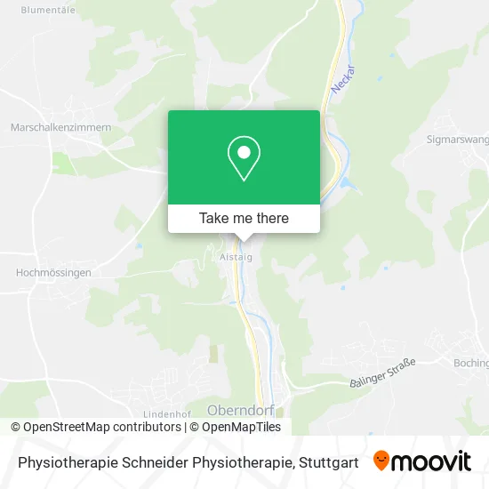 Карта Physiotherapie Schneider Physiotherapie