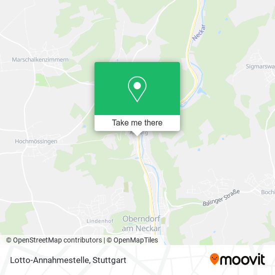 Lotto-Annahmestelle map