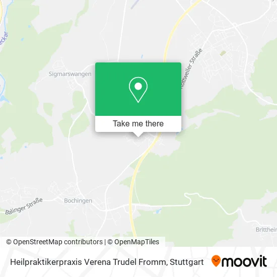 Карта Heilpraktikerpraxis Verena Trudel Fromm