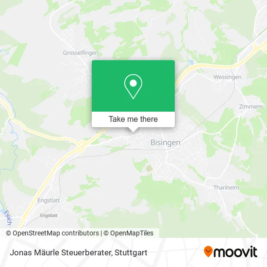 Карта Jonas Mäurle Steuerberater