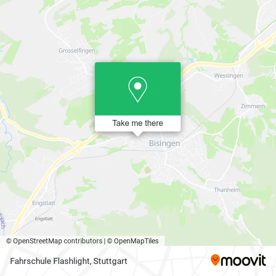 Карта Fahrschule Flashlight
