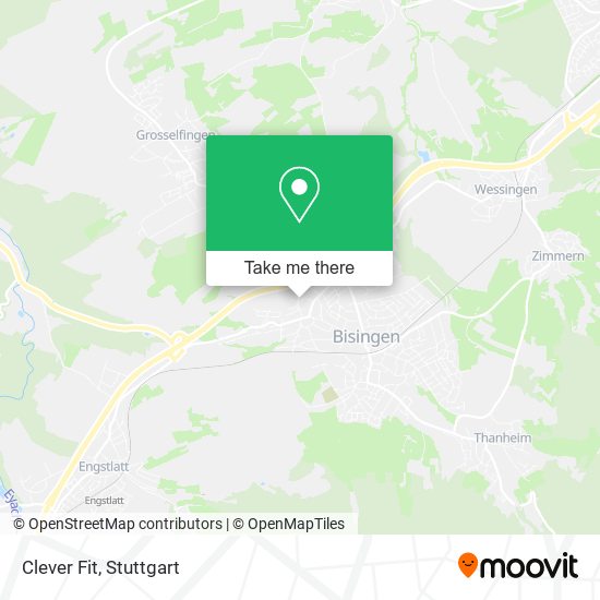 Clever Fit map