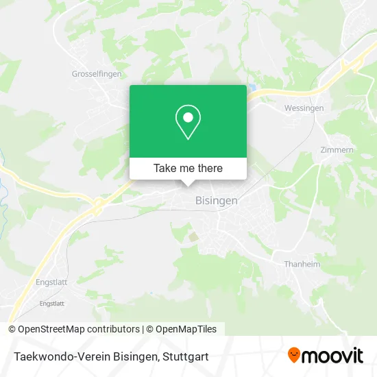 Карта Taekwondo-Verein Bisingen