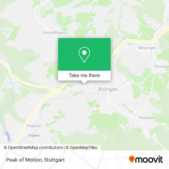 Карта Peak of Motion