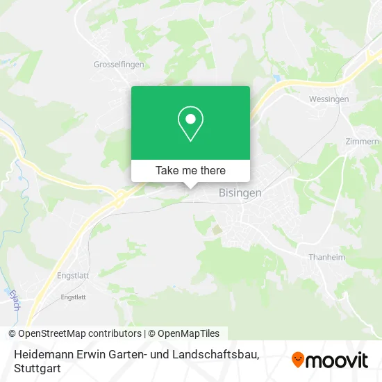 Карта Heidemann Erwin Garten- und Landschaftsbau