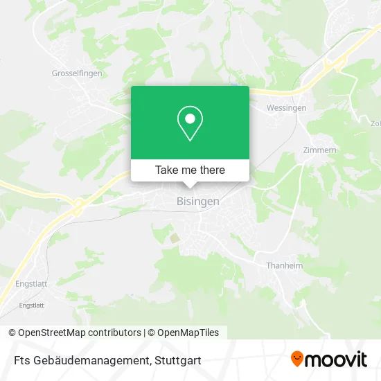 Карта Fts Gebäudemanagement