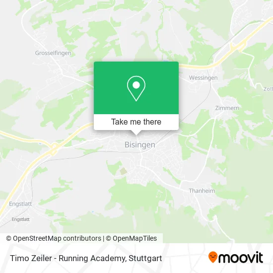 Карта Timo Zeiler - Running Academy