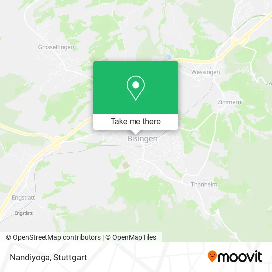 Карта Nandiyoga