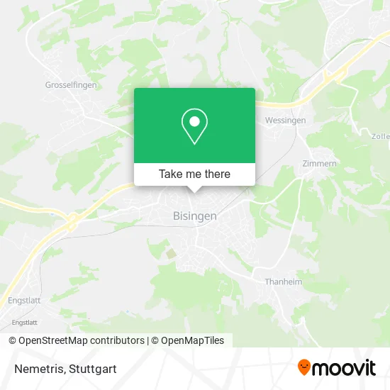 Карта Nemetris