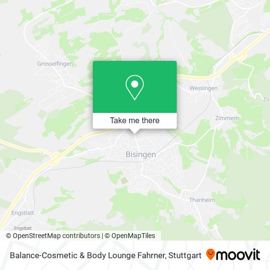 Карта Balance-Cosmetic & Body Lounge Fahrner