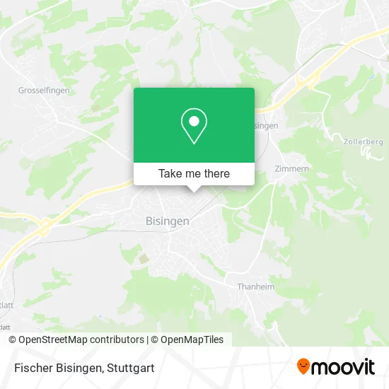 Карта Fischer Bisingen