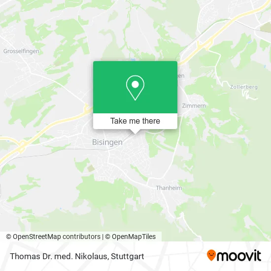 Карта Thomas Dr. med. Nikolaus