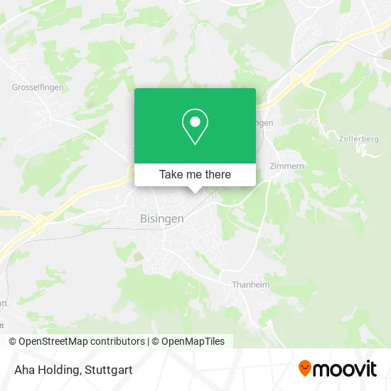 Карта Aha Holding