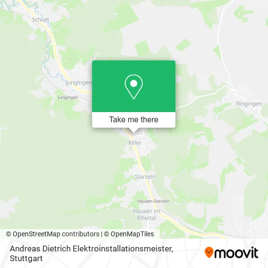 Карта Andreas Dietrich Elektroinstallationsmeister