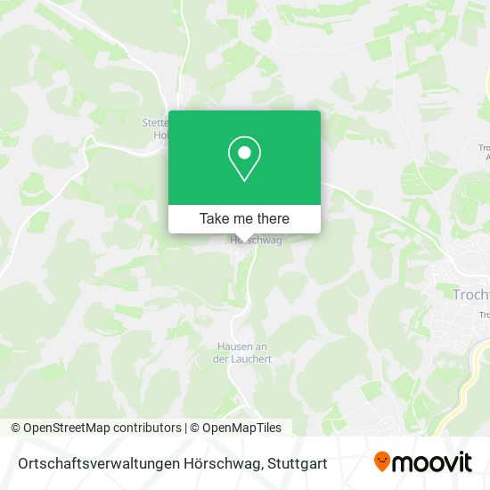 Карта Ortschaftsverwaltungen Hörschwag