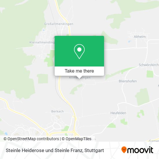 Steinle Heiderose und Steinle Franz map