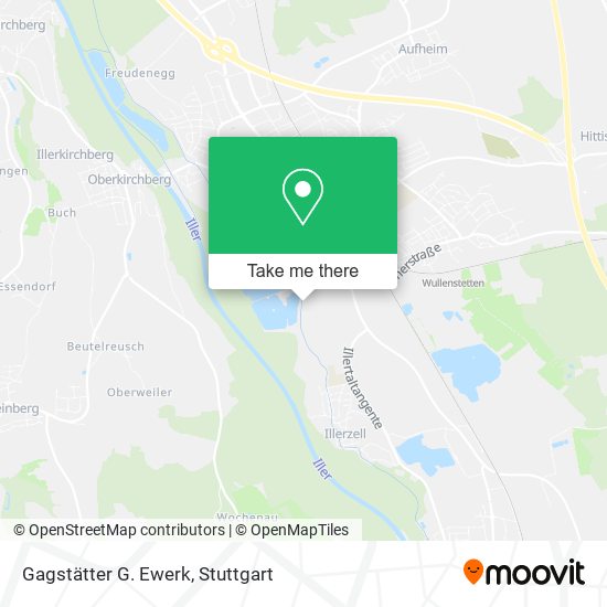 Gagstätter G. Ewerk map