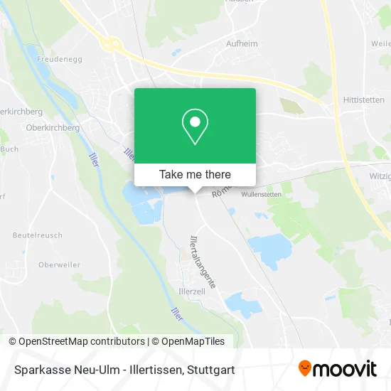 Карта Sparkasse Neu-Ulm - Illertissen