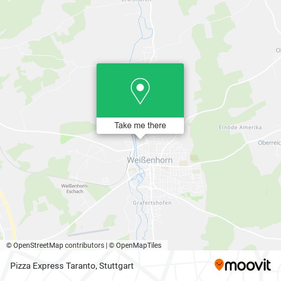 Pizza Express Taranto map
