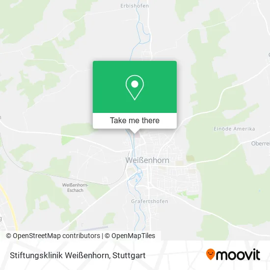 Карта Stiftungsklinik Weißenhorn