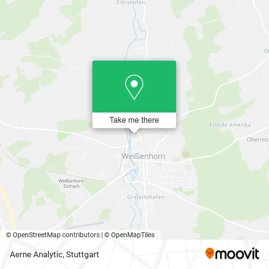 Aerne Analytic map