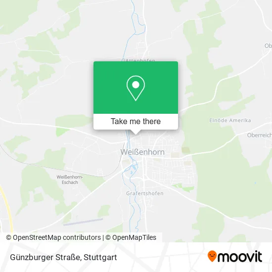 Карта Günzburger Straße