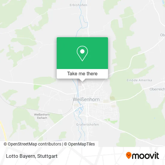 Карта Lotto Bayern