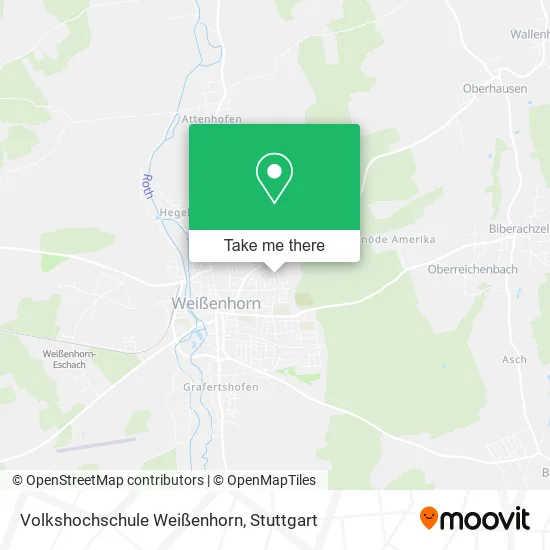 Карта Volkshochschule Weißenhorn