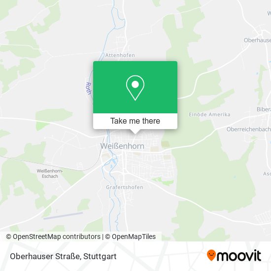 Oberhauser Straße map