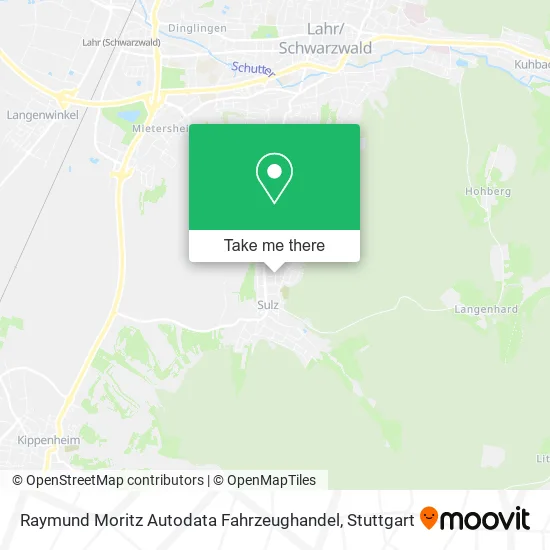 Карта Raymund Moritz Autodata Fahrzeughandel