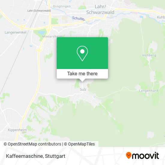 Карта Kaffeemaschine