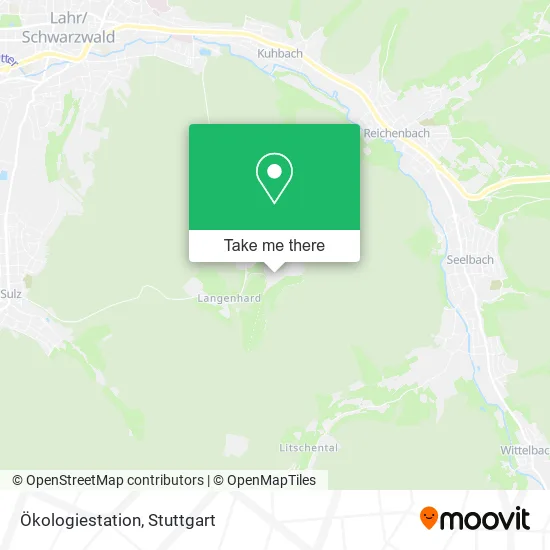 Карта Ökologiestation