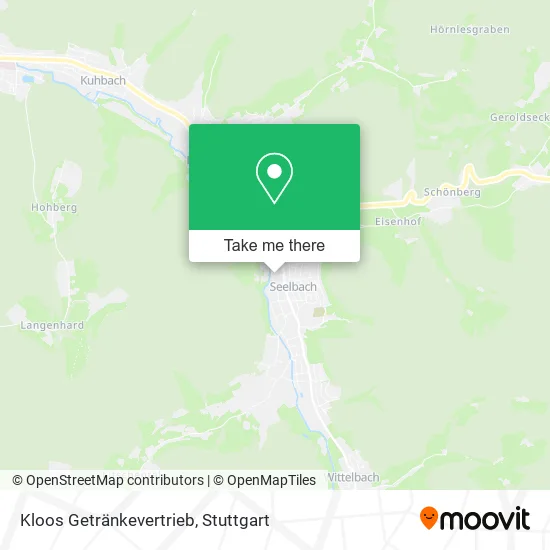 Карта Kloos Getränkevertrieb